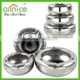 Hot Sale!! All Stainless Steel Cigarette Ashtray/round Ashtray