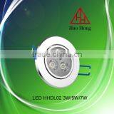 3w ,5w, 7w, 9w,led Down Light/ 3 Pieces Bulbs