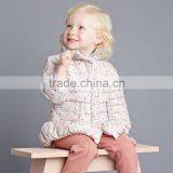 DB3013 Dave Bella 2015 Winter Infant Coat Baby Padded Jacket Girls Padded Outwear Girls Down Coat Jacket