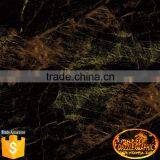 High Popularity Dazzle Graphic No.DGDAM014 Black Marble Stone Water Transfer Printing Film Marble Furniture Hydrographic Film