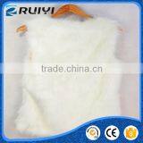 Blank Faux Fur Jacket Faux Fur Vest thumbnail-4