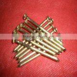 Thickness 3.8mm Galvanized Yellow Screw Nails thumbnail-1