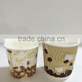 disposable tasting paper Cup double PE for hot beveage supplier manufacturers
