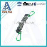 Hot Selling Plastic Spiral Tools Coils Lanyard Cable With Carabiner thumbnail-1