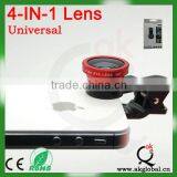 New arrival 4 in 1 lens with 180 fisheye/wide angle/macro/cpl filter polarized lens for Samsung Galaxy S3/Note 2