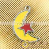 Fashion Alloy Enamel Charms, Italian Charms, Key Charms, Lovely Pendant Charms thumbnail-1