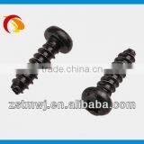 Black Zinc Plated Self Tapping Screws