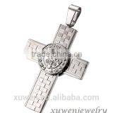 High Polished 316l Stainless Steel Jesus Cross Jewelry