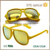 1014 New fashion children sunglsses with lacquer lens