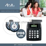wireless restaurant paging system Transmitter + Waterproof Coaster Pager