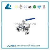 Sanitary Clamp-on No Stranded Ball Valve thumbnail-3