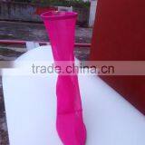 CX340 Clear Heel Mesh Upper Dressing Boot thumbnail-3