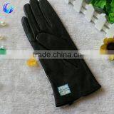 New Fashion Women's Winter Goatskin C Grade Leather Gloves Made in China thumbnail-3