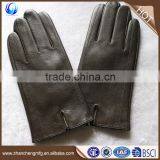 High Quality New Style Mens Fashion Goatskin C Grade Leather Gloves thumbnail-1