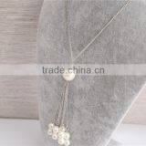 Cheap Price Fashion Jewelry Beaded Necklace Wholesale, White Pearl Necklace Jewelry thumbnail-3
