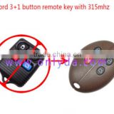 For 3+1 button remote key with 315/433mhz