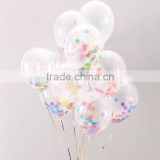 tansparent balloons with customized logo for festival