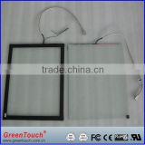 High transparency saw touch panel,21.5'' saw touch screen kiosk,dust-proof usb touch screen