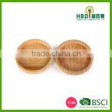 Bamboo Lid for Glass Jar /bamboo Canister Lid/bamboo Candle Jar Lid thumbnail-2