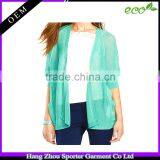 16FZLS01 Linen Clothing Spring Summer Linen Cardigan Sweater