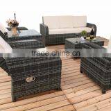 Weatherproof and Fireproof Cheap 6pcs Rattan Sofa Sets thumbnail-4
