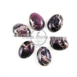 13x18mm oval purple imperial jasper cabochon beads,gemstone pendant cabochon stone beads set for earrings,rings,necklace 4120027