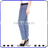 new design women chiffon printed pants 2014 shangkou