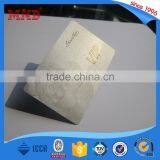 MDP323 Beautiful Design Standard Size Silk Print Laser Die Cut Metal Business Card thumbnail-1