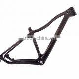 Trade Assurance Supplier Hot Selling Full Carbon Mountain Bicycle Frame/ Full Carbon MTB Frame