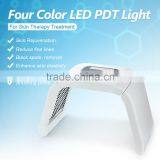 High Quality LED Light Therapy Machine!!! 4 Colors led lamp automatic emergency device for Salon Use