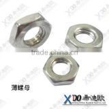 1.4529 China wholesale stainless steel hex thin nut