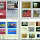 bamboo product (skewers chopsticks mat)