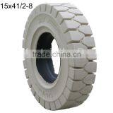 15x4 1/2 -8 Non Marking Solid Tyre, Forklift Tyre thumbnail-1