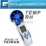 Made in Taiwan/ TEMP.RH Function /Portable USB Integrated Thermo-Hygro-Anemometer thumbnail-1