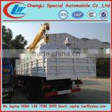 Dongfeng 4x2 Ranger Crane Truck, Crane Truck Mounted Water Tank thumbnail-1