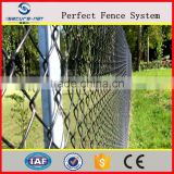 2016 latest decorative chain link fence panels with pvc coated supplier