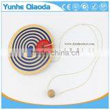 Wooden Kid Toy Handle Pull Wire Spining Top Special Gift Toys thumbnail-3
