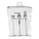 7PCs Travel Set Plastic Transparent Empty MakeUp Lotion Perfume Container Bottle thumbnail-2