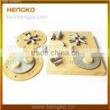 Microns Sintered Brass Bronze Titanium Stainless Steel SS Porous Filter Metal Sheet thumbnail-1