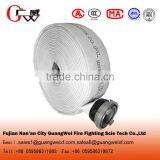 Double Jacket Used Fire Hose Fabric With Couplings for Fire Hose Cabinet thumbnail-1