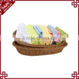 PE Rattan Handmade Weaving Customized Oval Shape for Supermarket Storage Plastic Fruit Basket thumbnail-1
