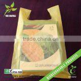 Biodegradable Yellow Vest Bags thumbnail-2