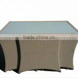 Wholesale Patio Rattan Furniture Leisure Outdoor Wicker Coffee Table and Chair thumbnail-6