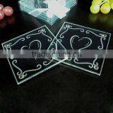 2016 Wholesale Glass Coaster Wedding Favor thumbnail-1