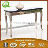 F286 Tempered Glass Modern Console Table thumbnail-4