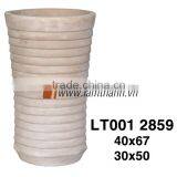 Vietnam Round Pattern Chocolate Terracotta Planter thumbnail-1