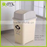 Wholsale pp Plastic Trash Can Home Waste Bins With Lids thumbnail-3