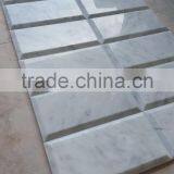 Subway Mosaic Tiles Bianco Carrara Mosaic Tile Carrara Marble Mosaic thumbnail-4