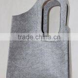 Online Shop India Cheaper Custom Logo Eco Friendly Handmade Felt Non Woven Hand Bag Tote Bag China Suppliers thumbnail-1