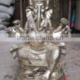 Bronze Ourdoor Elephant God Buddha Statue thumbnail-1